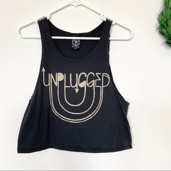 Recycled Karma Unplugged Crop Tank - Picture 2 of 5